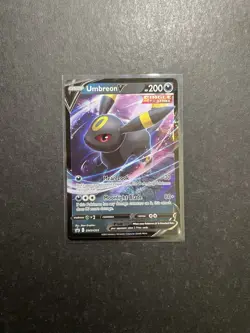 Umbreon V SWSH203 Holo Ultra Rare Pokemon Card BSP Promo SWSH PTCG NM - Image 1