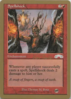 Spellshock - 1999 Kai Budde (EXO) (SB) S World Championship Decks LP-NM - Image 1