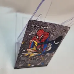 Leyline Binding Borderless Marvels Spider-Man MTG MAR NM Near Mint Fast Shipping - Image 2
