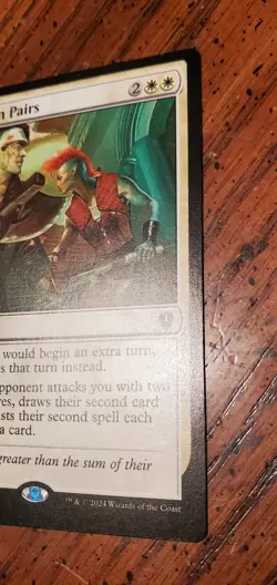 Trouble in Pairs ( Murders at Karlov Manor ) M 0015 MTG Regular Rare NM - Image 2