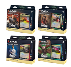 Magic: The Gathering Fallout Commander Deck Bundle - Includes All 4 Decks (1 Hai - Image 1