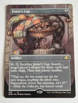 MTG Jester's Cap - Dominaria Remastered - Borderless - NM - Image 1