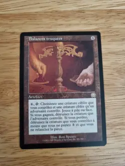 MTG - Crooked Scales - Mercadian Masques - NM - French Edition - Image 1