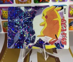 Pokemon Sticker Rare Vintage Vending Machine Holo prism Nintendo 1999 Bandai - Image 3