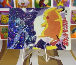 Pokemon Sticker Rare Vintage Vending Machine Holo prism Nintendo 1999 Bandai - Image 4