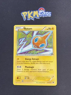 Pokemon TCG Rotom Fates Collide 24/124 Regular Rare LP. - Image 1