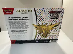 Pokemon TCG Scarlet/Violet 151 Factory Sealed Zapdos Ex Collection Box Sealed - Image 2