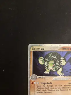 Pokemon TCG/CCG Golem EX #91/97 EX Dragon Holo Rare Card - LP - Image 2