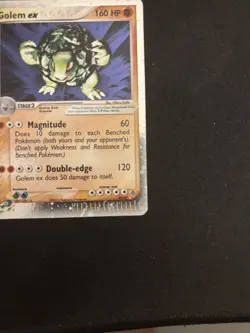 Pokemon TCG/CCG Golem EX #91/97 EX Dragon Holo Rare Card - LP - Image 4