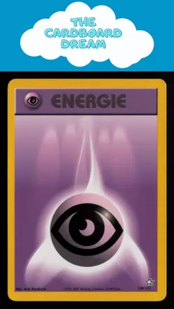 Psychic Energy Neo Genesis #110/111 GERMAN Common Pokemon Card WotC - Image 1