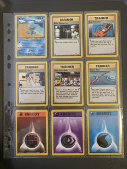 Vintage Pokemon TCG - Neo Genesis Bundle - 27 Cards - Conditions Vary See Pics - Image 5