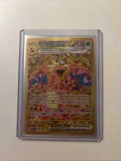 Charizard ex 228/197 Obsidian Flames Gold Secret Rare NM Pokemon Card - Image 1