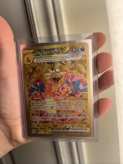 Charizard ex 228/197 Obsidian Flames Gold Secret Rare NM Pokemon Card - Image 3