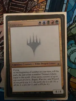 Genevieve, Gavin Verhey Unknown Event Playtest Card - Image 1