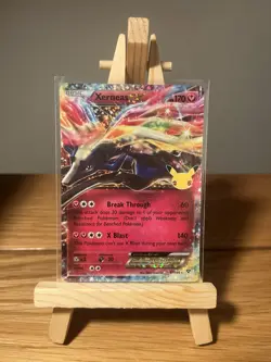 Pokemon TCG Xerneas EX 97/146 Celebrations Holo Ultra Rare Card NM - Image 1