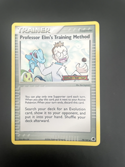 Professor Elm's Training Method Reverse Holo - 79/101 LP - Pokemon Card - Image 1
