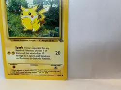 Mint Nostalgic 1999 Vintage Pikachu Pokemon Card - Jungle Set - 60/64 - PSA 8+ - Image 5