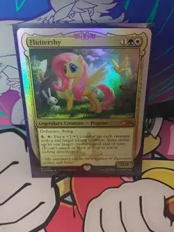 Fluttershy Secret Lair Drop Magic the Gathering (Foil, Near Mint) - Image 1