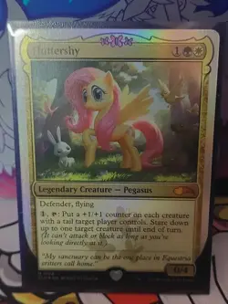 Fluttershy Secret Lair Drop Magic the Gathering (Foil, Near Mint) - Image 4