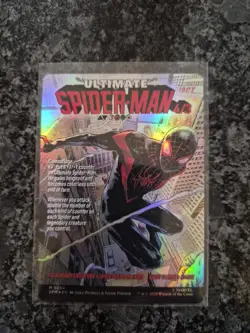 MTG - Miles Morales - Borderless - Foil - 0234 - Marvel's Ultimate Spider-Man - Image 2