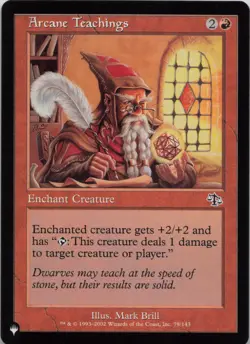 Arcane Teachings C The List Reprints 78/143 - Image 1