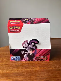 Destined Rivals EMPTY Booster Box Pokemon TCG Display Box + EMPTY Packs - Image 1