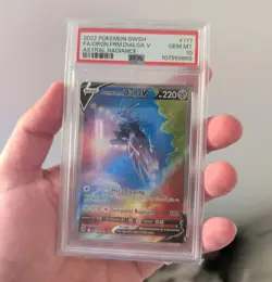 Pokemon TCG Origin Forme Dialga V Full Art 177/189 Astral Radiance PSA 10 - Image 1