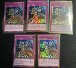 Yugioh Conquistador of the Golden Land MGED-EN054 Gold Rare 1st Ed NM LOT OF 5 - Image 1