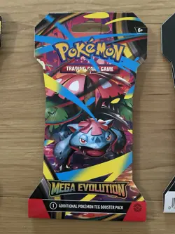 8 Sleeved Mega Evolution Booster Packs. Factory Sealed. Pokemon TCG Cards New - Image 3