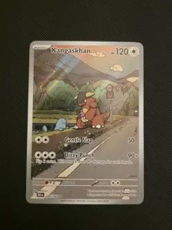 Pokemon TCG Kangaskhan 204/182 Destined Rivals Illustration Rare Card Near Mint - Image 1