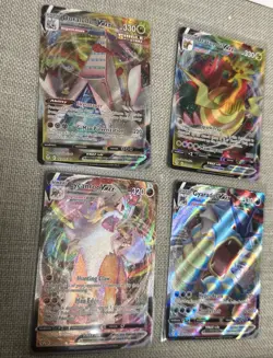 Pokemon TCG Evolving Skies 4 Card VMAX Lot - Image 1