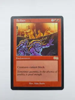 MTG [Magic the Gathering] Bedlam Urza's Saga NM/M [Premodern] [Commander] - Image 1