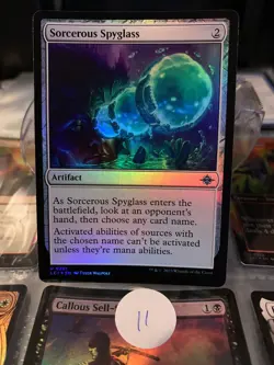 Sorcerous Spyglass - Foil LCI NM MTG - Image 1