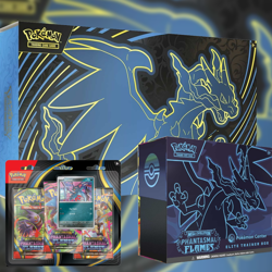 Phantasmal Flames Pokemon Center Elite Trainer Box ETB + UPC + Blister Lot - Image 1
