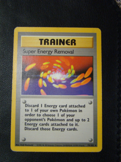 Pokemon base set Super Energy - Image 1