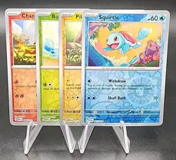 Pokemon Cosmos Reverse 151 Costco Promos Bulbasaur Charmander Squirtle Pikachu - Image 1
