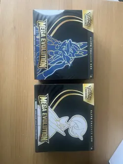 Pokemon Mega Evolutions Etb Both Lucario & Gardevoir - New and Sealed - In Hand - Image 1