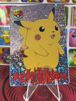 Pokemon Sticker Rare Vintage Vending Machine Holo prism Nintendo Bandai 1999 - Image 1