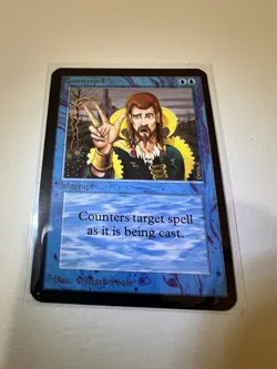 Counterspell Magic The Gathering Alpha Card - Image 1