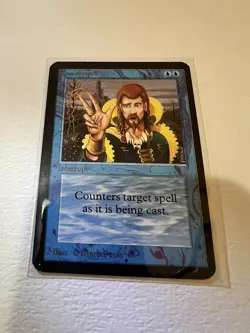Counterspell Magic The Gathering Alpha Card - Image 3