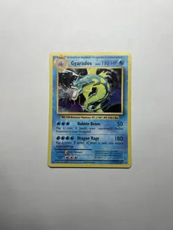 2016 Pokemon XY Evolutions Gyarados Holo Card 34/108 - Image 1