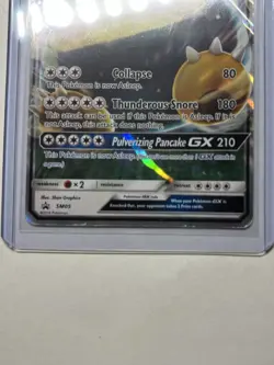 Pokemon Snorlax GX TCG Holo Card SM05 Promos - Image 3