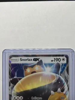 Pokemon Snorlax GX TCG Holo Card SM05 Promos - Image 4