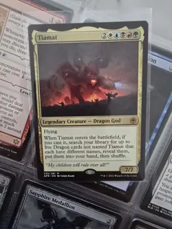 MTG Magic English Tiamat Dragon Adventures in the Forgotten Realms Pack Fresh - Image 1