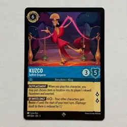 Kuzco 149/204 Disney Lorcana Shimmering Skies Regular Super Rare Card NM - Image 1