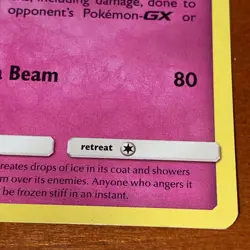 Alolan Ninetales 111/181 LP Holo Team Up SM Pokemon Card pretty winter snow fox - Image 3