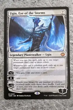 Ugin, Eye of the Storms Tarkir Dragonstorm Non Foil Planeswalker MTG 0001 - Image 1