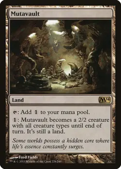 Mutavault - Magic 2014 - NM/LP - MTG Single - Image 1