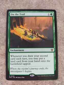 MTG Magic the Gathering - On the Trail - Karlov Manor Commander - Image 1