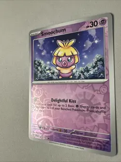 Pokemon TCG * SV Surging Sparks * 075/191 Smoochum Common * REVERSE HOLO * NM - Image 2